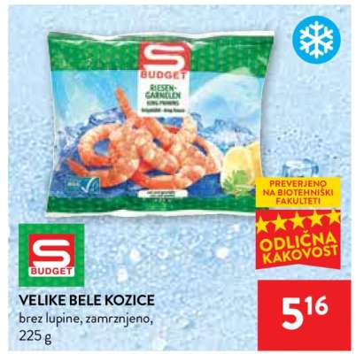 Velike bele kozice