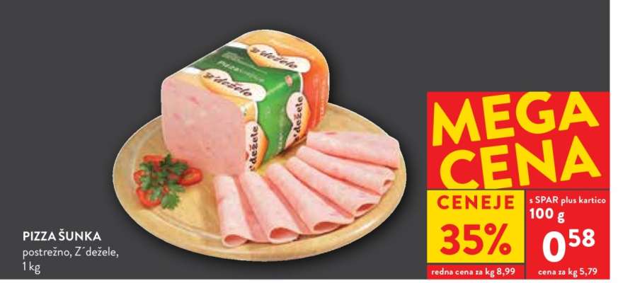 PIZZA ŠUNKA
