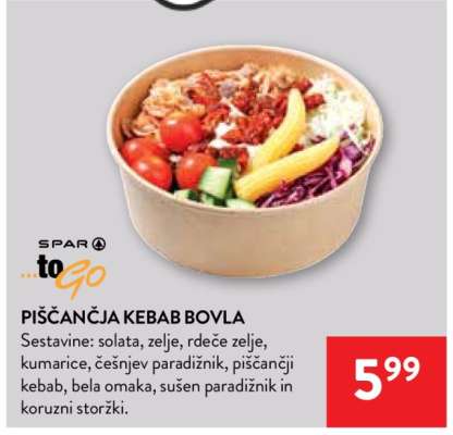PIŠČANČJA KEBAB BOVLA