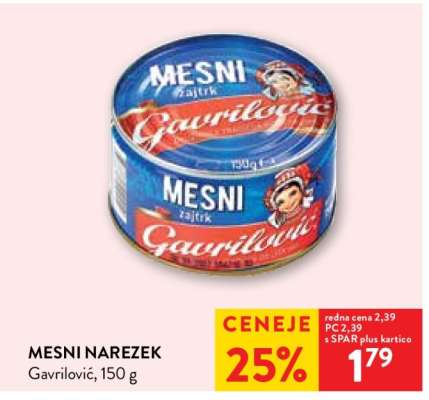 MESNI NAREZEK