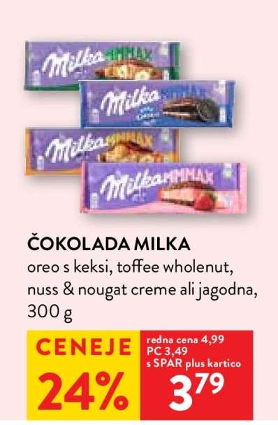 ČOKOLADA MILKA