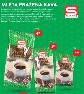 Mleta pražena kava 500 g