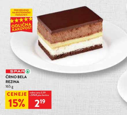Črno bela rezina
