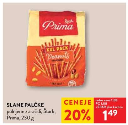SLANE PALČKE