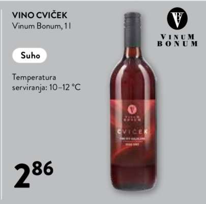 VINO CVIČEK Vinum Bonum, 1l