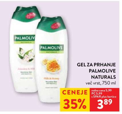 GEL ZA PRHANJE PALMOLIVE Naturals