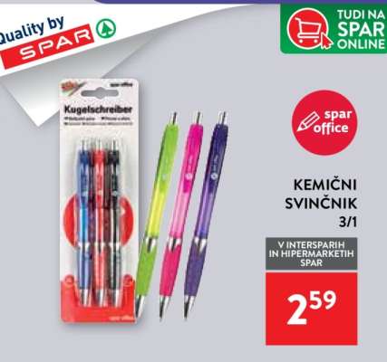 Kemični svinčnik 3/1