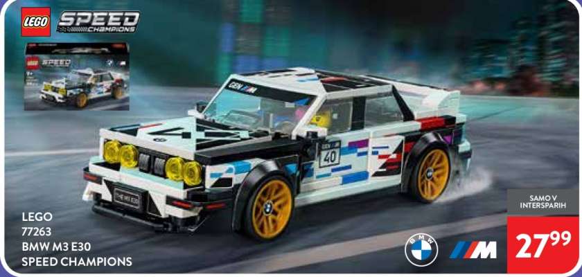 LEGO 77263 BMW M3 E30 SPEED CHAMPIONS