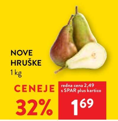 NOVE HRUŠKE