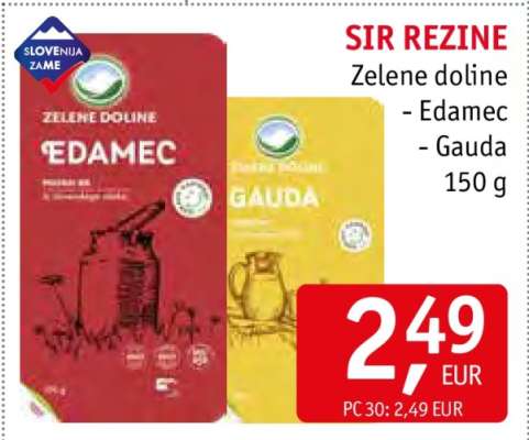 SIR REZINE ZELENE DOLINE
