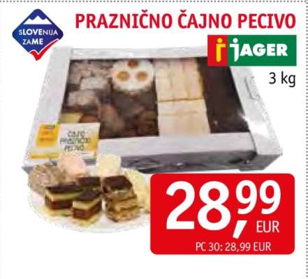 PRAZNIČNO ČAJNO PECIVO
