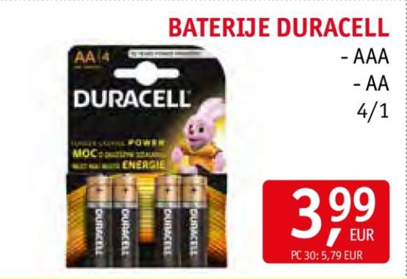 BATERIJE DURACELL
