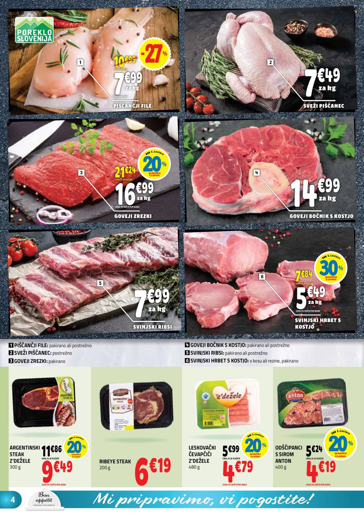 E.Leclerc katalog - 26.8.2026 - 5.9.2026. Stran 4