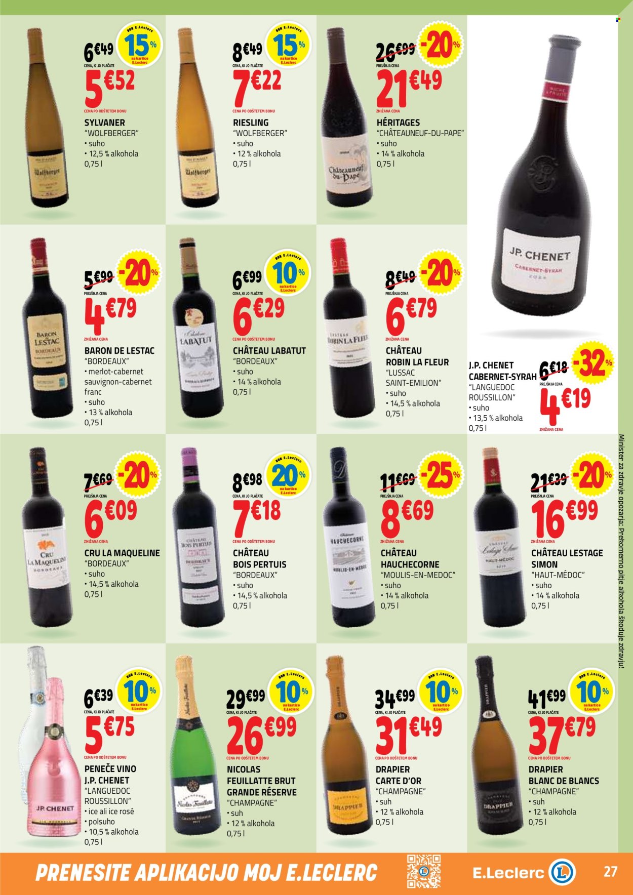 E.Leclerc katalog - 26.8.2026 - 5.9.2026. Stran 27