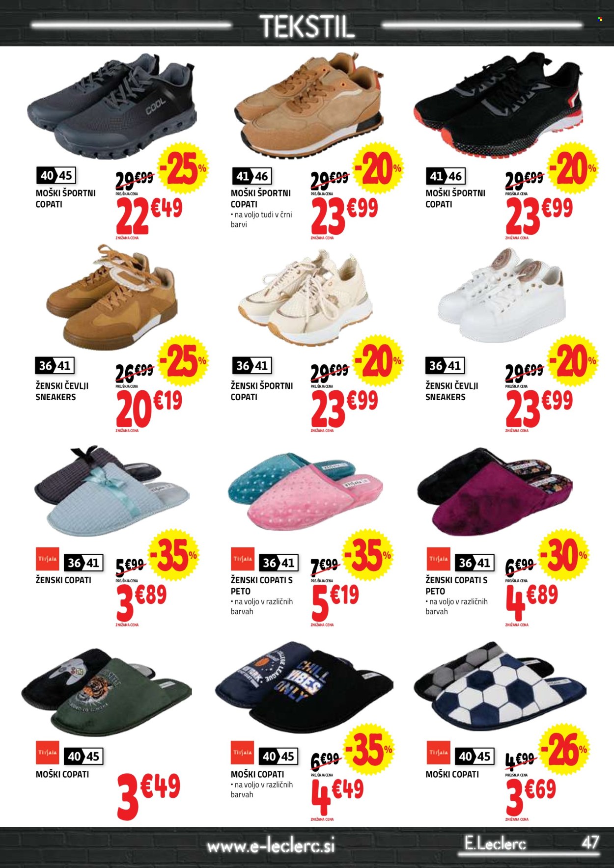 E.Leclerc katalog - 26.8.2026 - 5.9.2026. Stran 47