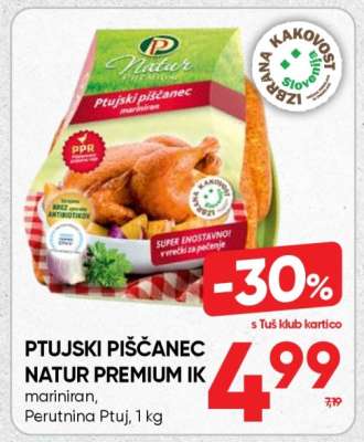 PTUJSKI PIŠČANEC NATUR PREMIUM IK
