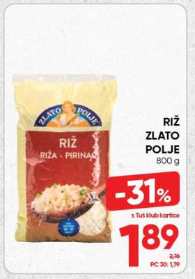RIŽ ZLATO POLJE