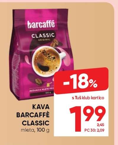 Kava Barcaffè Classic