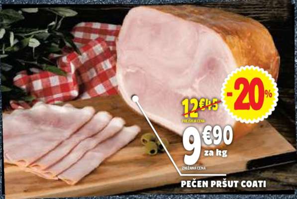 PEČEN PRŠUT COATI