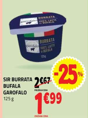 SIR BURRATA BUFALA GAROFALO
