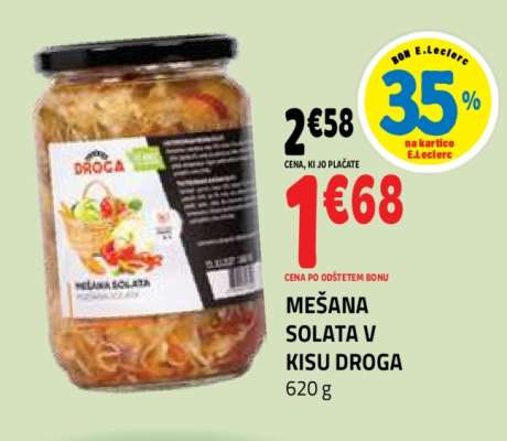 MEŠANA SOLATA V KISU DROGA