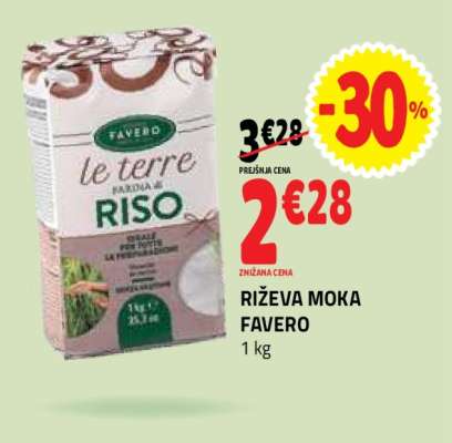 Riževa moka Favero