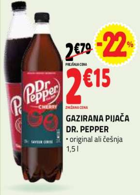 Gazirana pijača Dr. Pepper