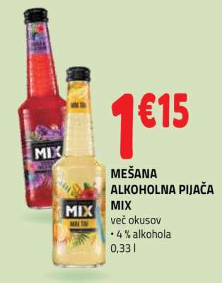 MEŠANA ALKOHOLNA PIJAČA MIX