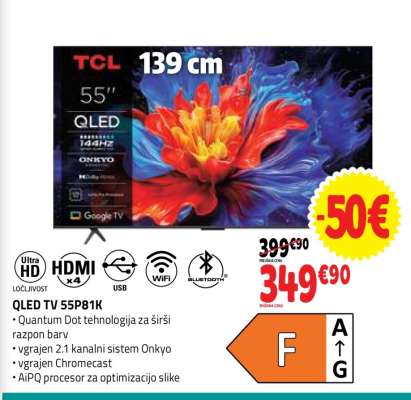 QLED TV 55P81K