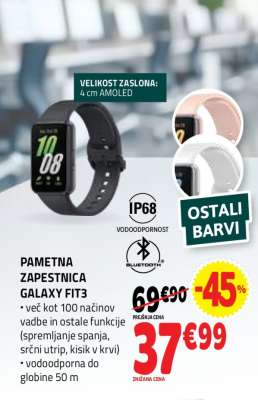 PAMETNA ZAPESTNICA GALAXY FIT3