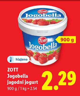 Zott Jogobella jagodni jogurt