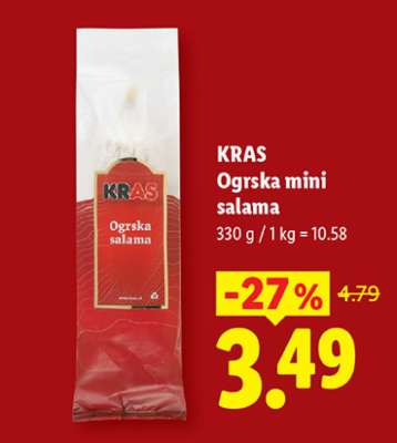 KRAS Ogrska mini-salama