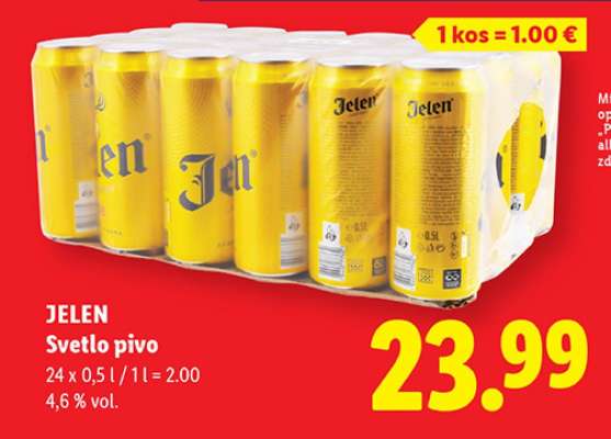 Jelen Svetlo pivo
