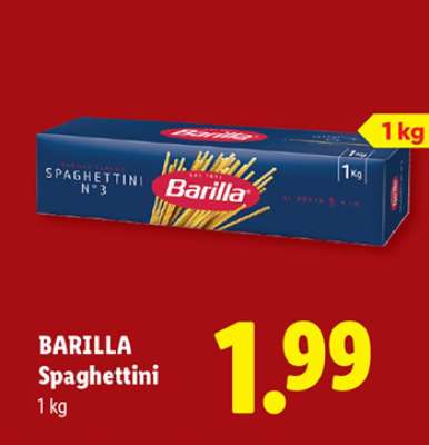 BARILLA Spaghettini