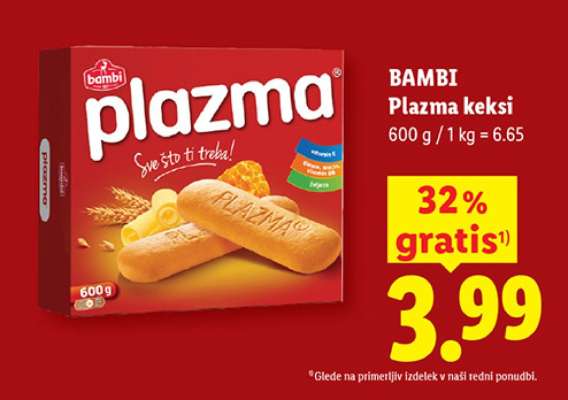 BAMBI Plazma keksi