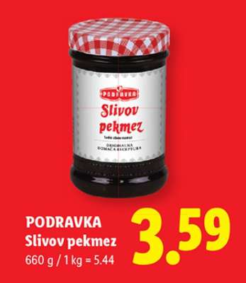 PODRAVKA Slivov pekmez