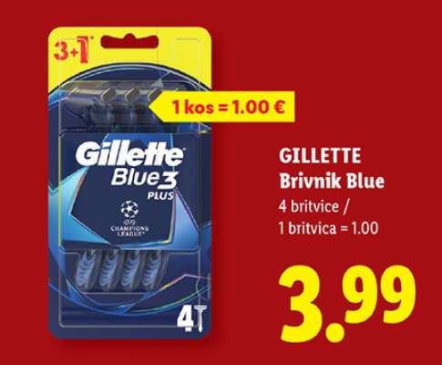 GILLETTE Brivnik Blue