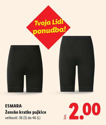 ESMARA Ženske kratke pajkice