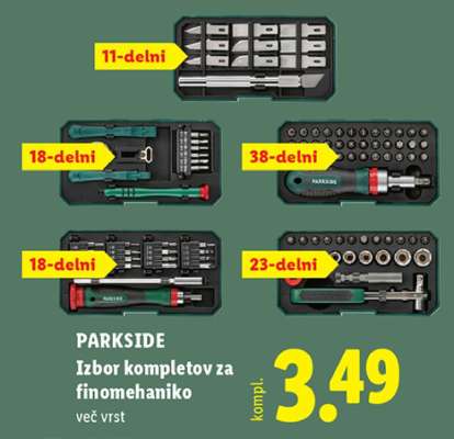 PARKSIDE Izbor kompletov za finomehaniko