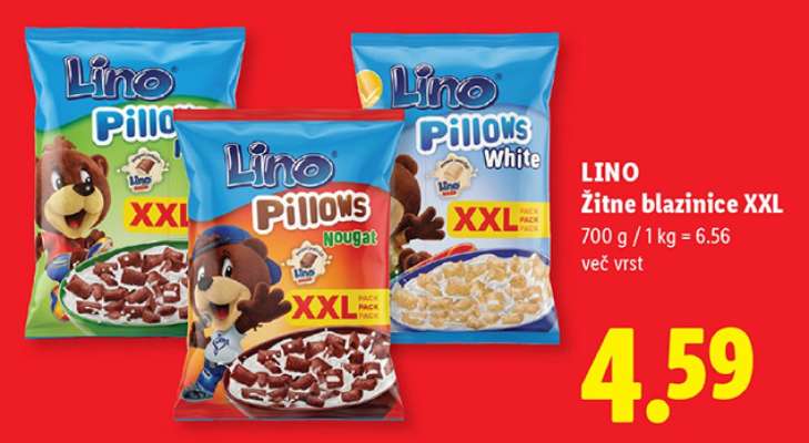 LINO Žitne blazinice XXL