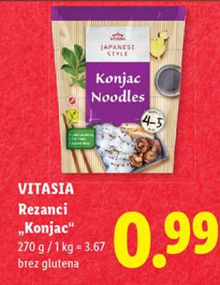 VITASIA Rezanci "Konjac"