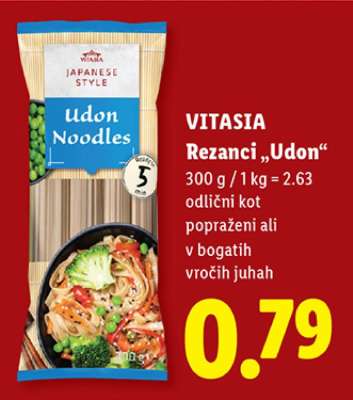 VITASIA Rezanci „Udon“