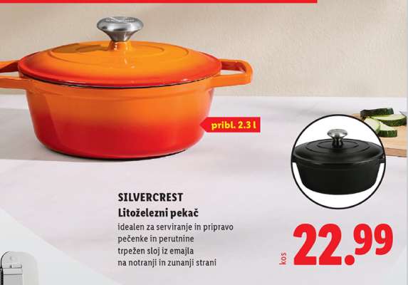 SILVERCREST Litoželezni pekač