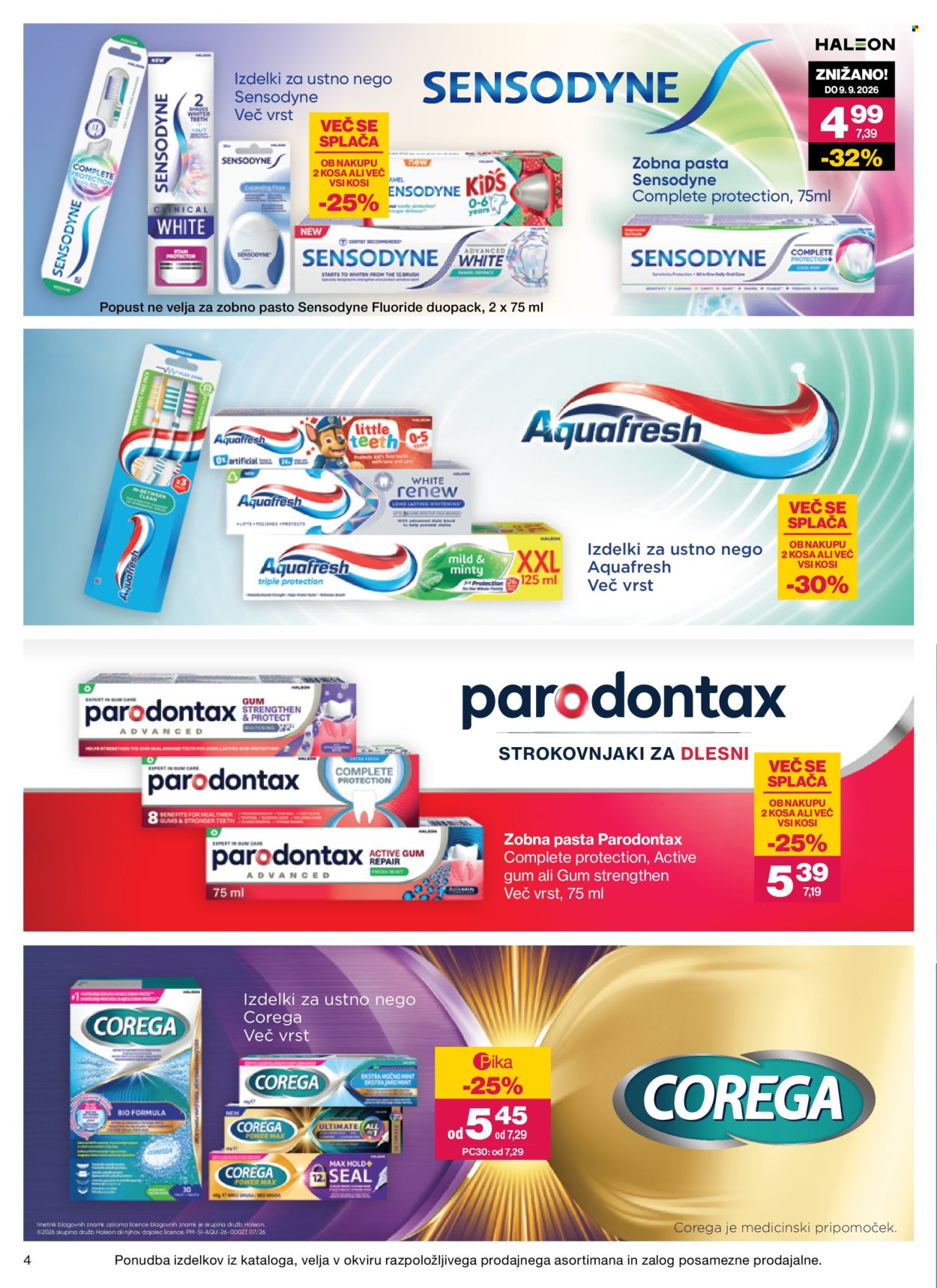 Mercator katalog - 26.8.2026 - 9.9.2026. Stran 4