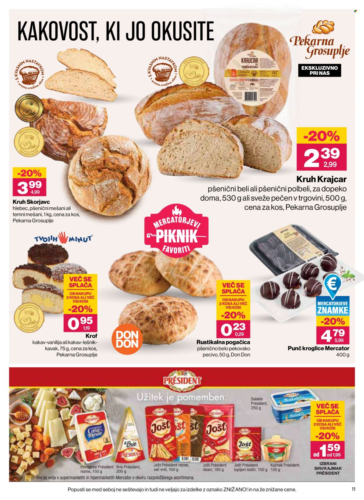 Mercator katalog - 27.8.2026 - 2.9.2026. Stran 11