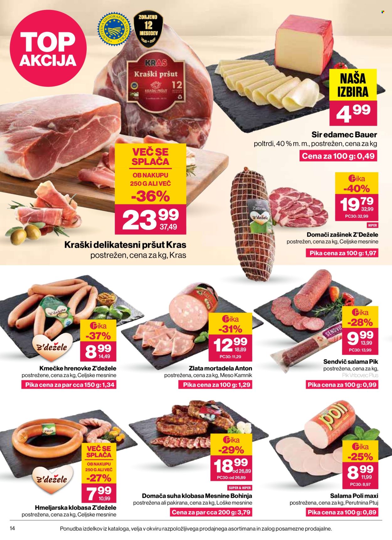 Mercator katalog - 27.8.2026 - 2.9.2026. Stran 14