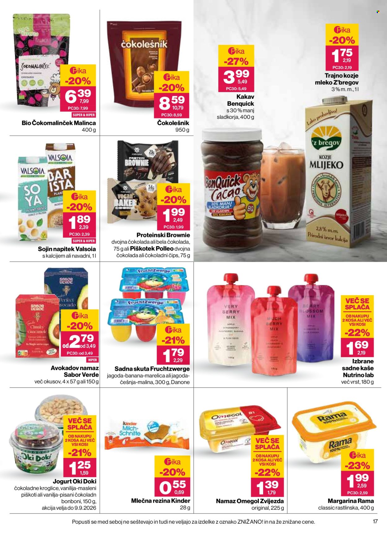 Mercator katalog - 27.8.2026 - 2.9.2026. Stran 17