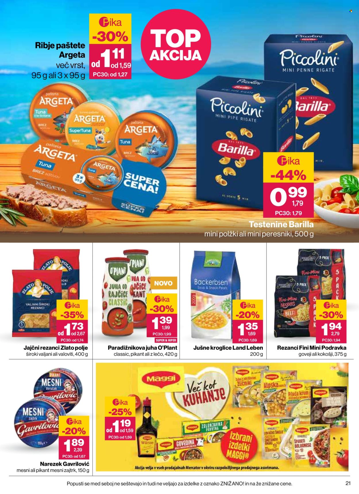 Mercator katalog - 27.8.2026 - 2.9.2026. Stran 21
