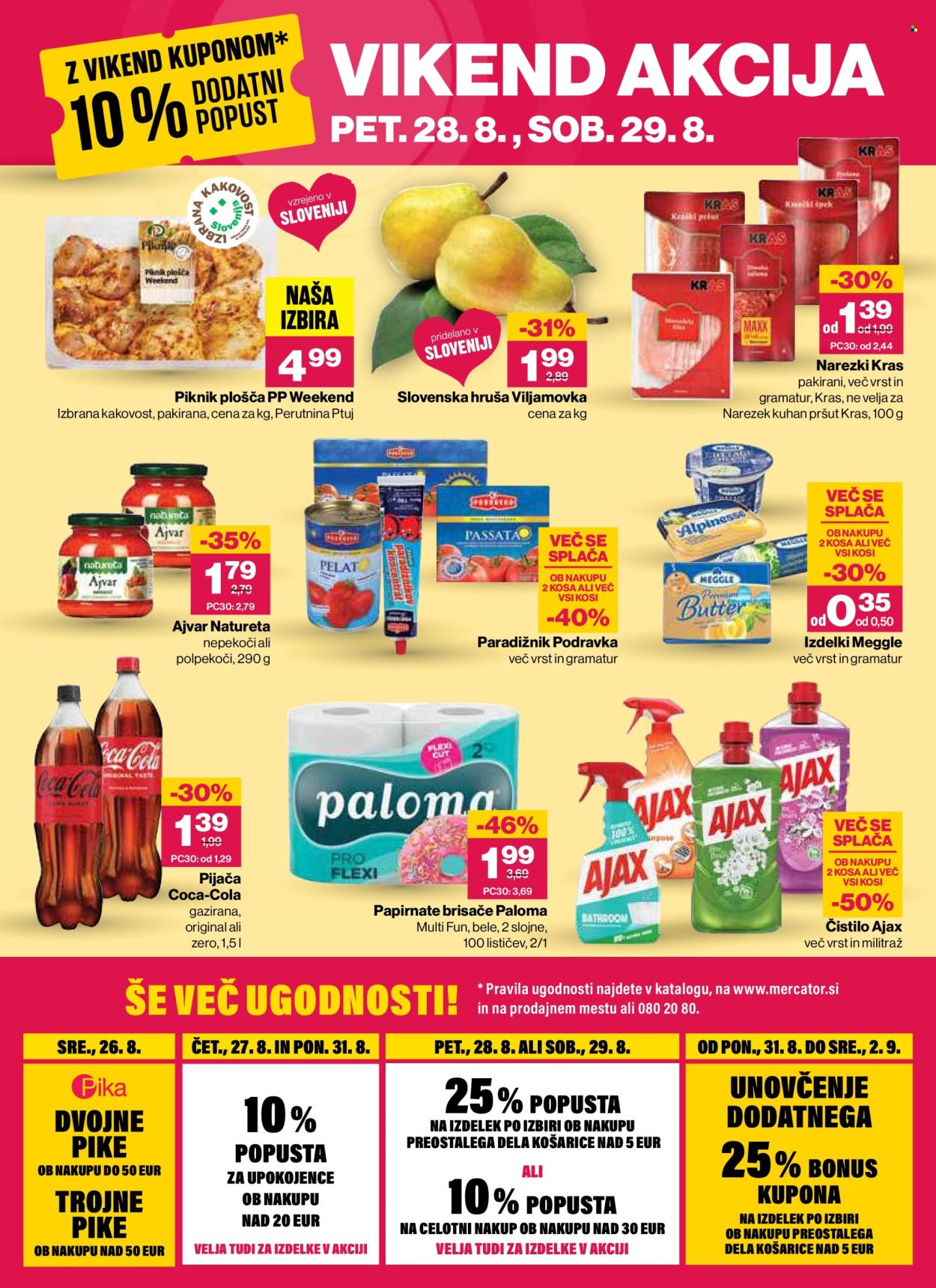Mercator katalog - 27.8.2026 - 2.9.2026. Stran 32