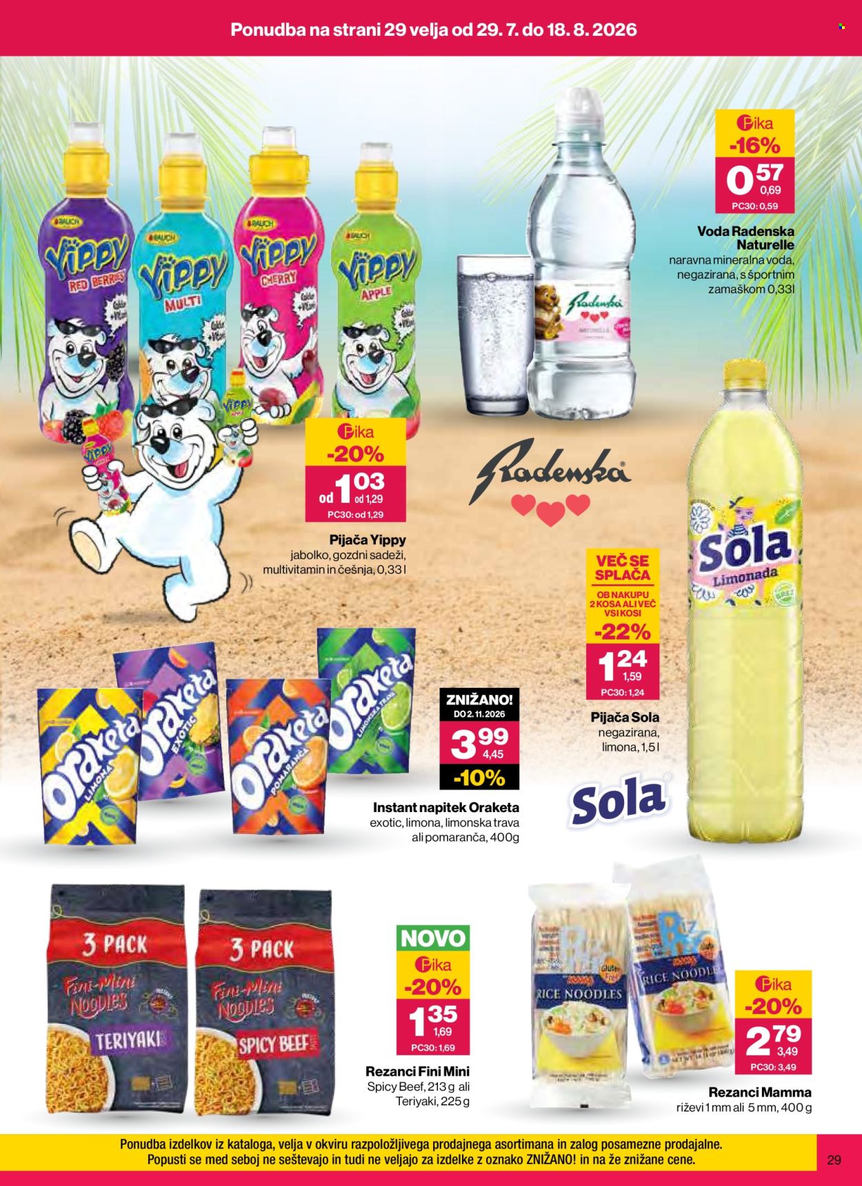 Mercator katalog - 29.7.2026 - 8.9.2026. Stran 29